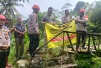 Jembatan rusak di Cibadak segera diperbaiki Pemkab Sukabumi.
