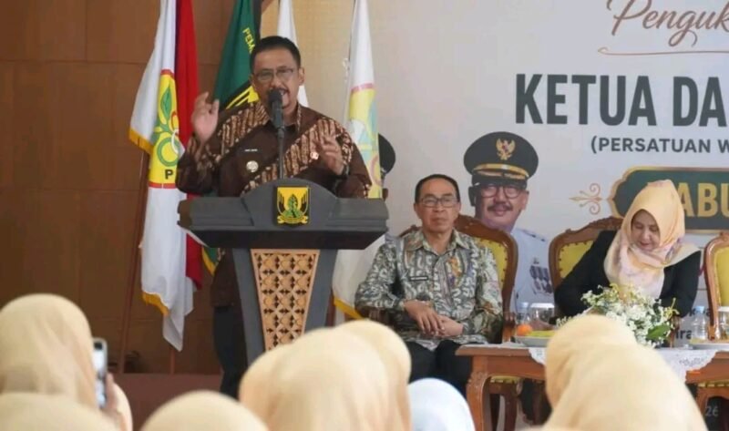 Pengurus Perwosi Kabupaten Sukabumi resmi dilantik untuk masa bakti 2026-2030. (fb/Pemerintah Kabupaten Sukabumi)