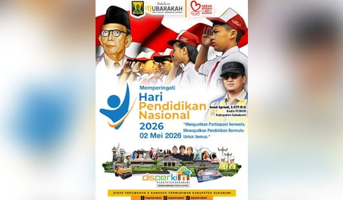 Hari Pendidikan Nasional 2026,
Disperkim Kabupaten Sukabumi, 
Sendi Apriadi, 
Infrastruktur dan Pendidikan, 
Sukabumi Hardiknas 2026,