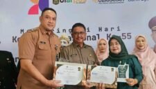 Bapenda Sukabumi borong dua gelar Juara 1 di AAI Award 2026. (fb/Pemerintah Kabupaten Sukabumi)