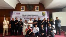 Pelantikan SMSI Sukabumi Raya diharapkan memperkuat sinergi pemerintah, media, dan literasi masyarakat. (fb/Pemerintah Kabupaten Sukabumi)