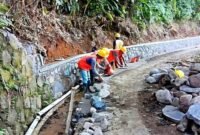Drainase baru di Warnasari diharapkan mengakhiri persoalan genangan saat musim hujan.