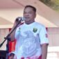 Ratusan warga semarakkan senam bersama KORMI di Palabuhanratu. Ketua DPRD Sukabumi dorong olahraga menjadi gaya hidup. 
