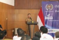 Wabup Andreas mengajak PWI Kabupaten Sukabumi mengawal pembangunan dan menyajikan informasi edukatif bagi masyarakat. (fb/Pemerintah Kabupaten Sukabumi)