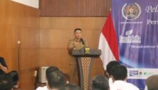 Wabup Andreas mengajak PWI Kabupaten Sukabumi mengawal pembangunan dan menyajikan informasi edukatif bagi masyarakat. (fb/Pemerintah Kabupaten Sukabumi)