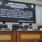 Tujuh fraksi DPRD Kabupaten Sukabumi menyampaikan pandangan terkait perubahan susunan perangkat daerah.